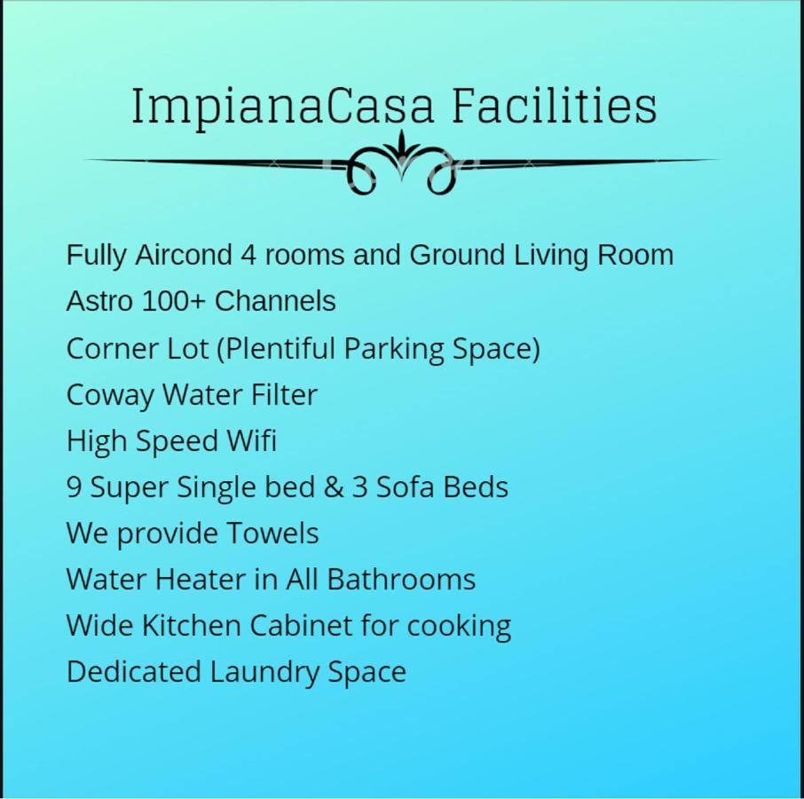 ImpianaCasa Kluang Homestay Luaran gambar